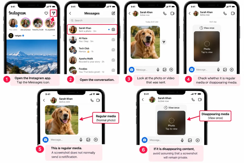 Instagram Message Type Tutorial