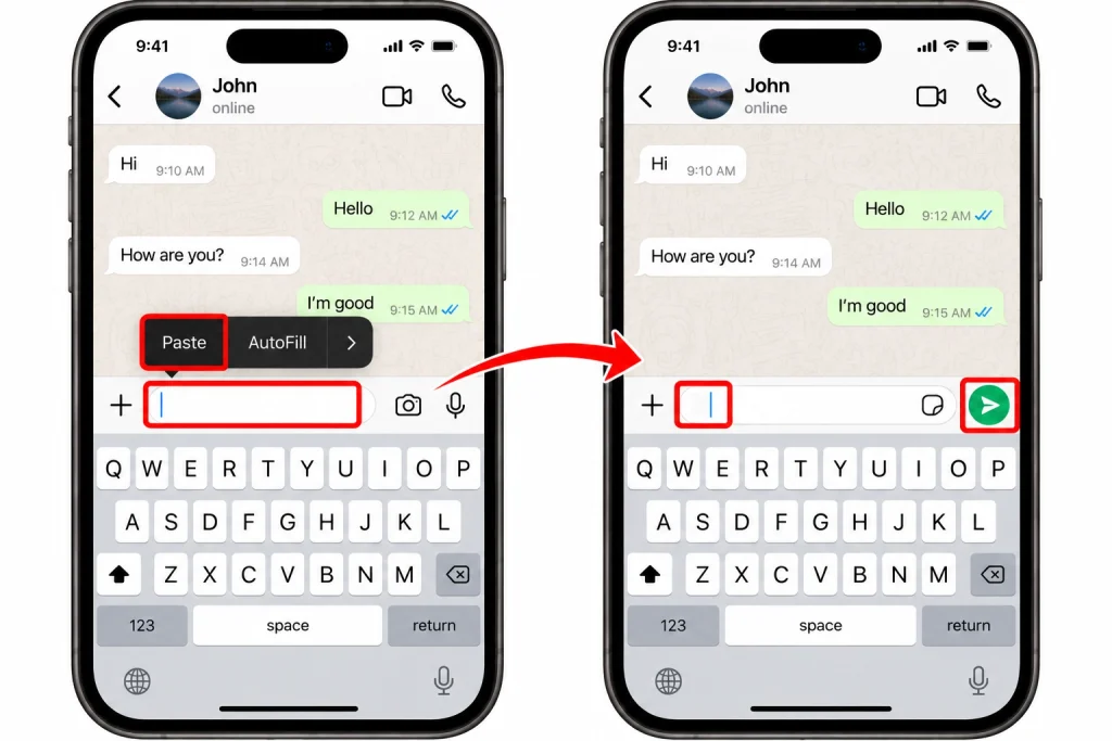 WhatsApp Invisible Character Tutorial