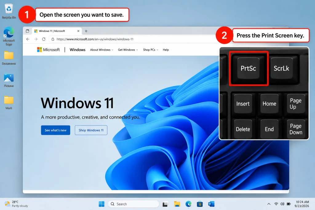 Windows 11 Print Screen Tutorial