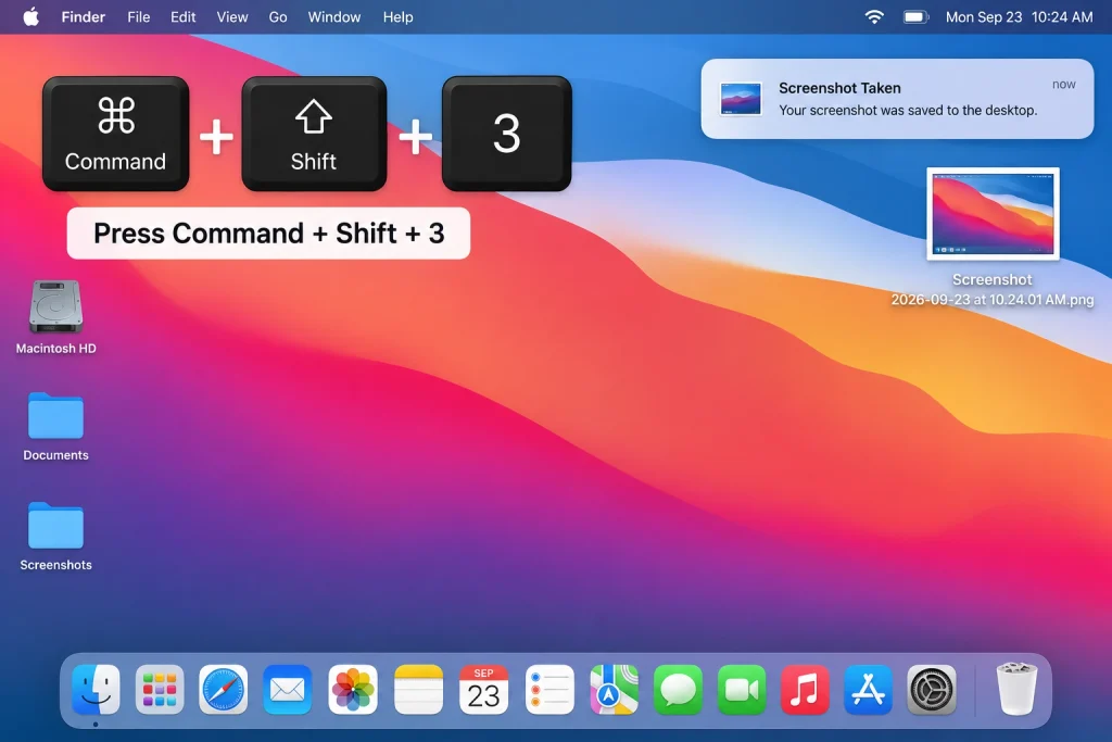 macOS Screenshot Shortcut Tutorial