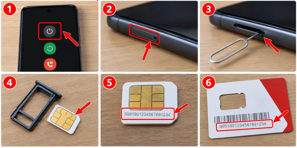 Six-Step SIM Number Guide